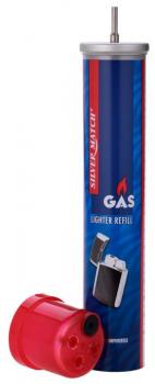 Silver Match Fzg. Gas 65ml Nylon Flasche mit Aufsätzen im 12er T-Dsp.